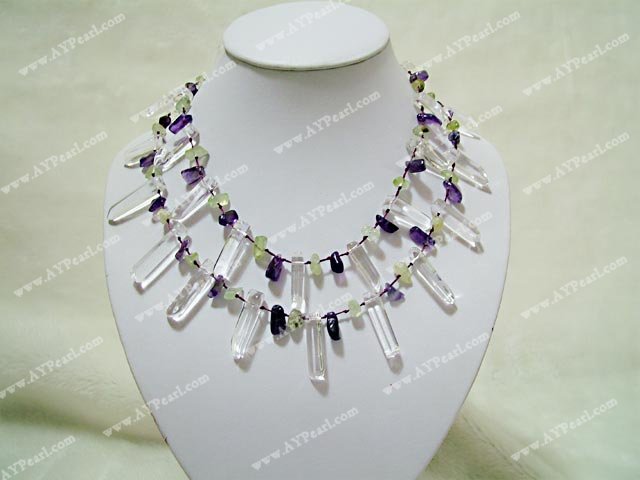 crystal necklace