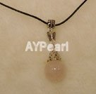 Wholesale Gemstone Necklace-Rose Quartz Necklace