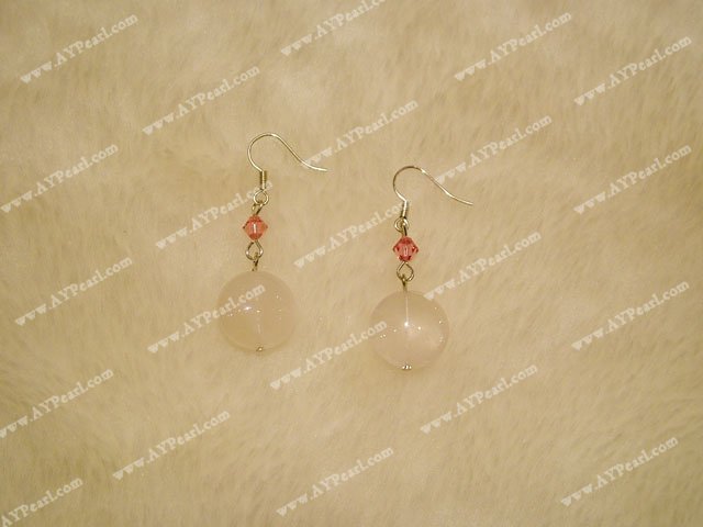 Rose Quartz Earring