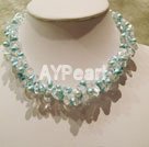 Wholesale Jewelry-crystal pearl necklace