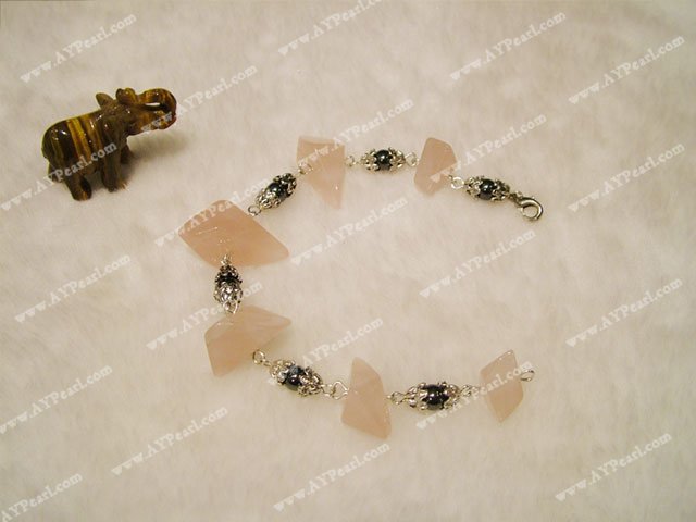 rose quartz bracelet