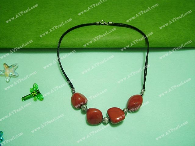 Red turquoise necklace