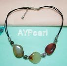 Wholesale Gemstone Necklace-carnelian necklace