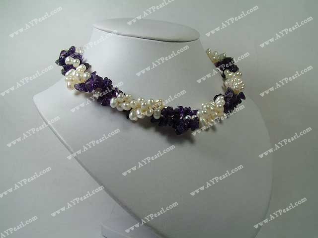 Amethyst Perlenkette