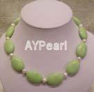 Wholesale Jewelry-Turquoise pearl necklace