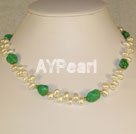 Wholesale Jewelry-pearl turquoise necklace