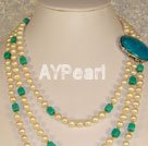 turquoise pearl necklace