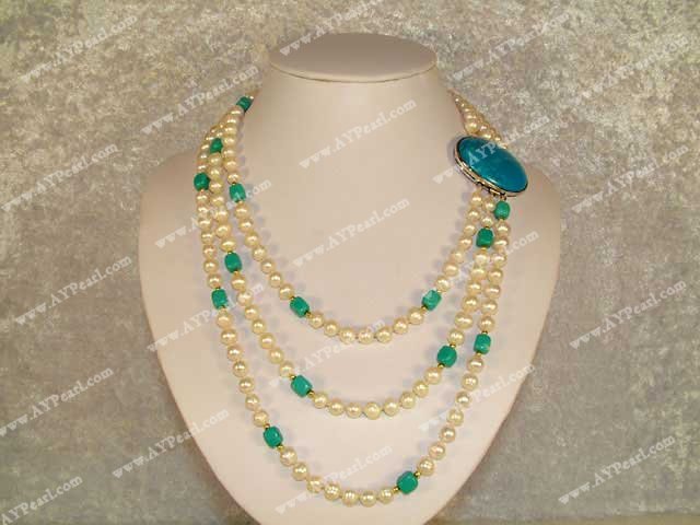 turquoise pearl necklace