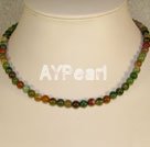 Wholesale Gemstone Necklace-Indian agate necklace