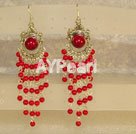 Wholesale Gemstone Jewelry-bloodstone earring