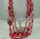 coral necklace