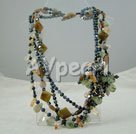 pearl gem necklace