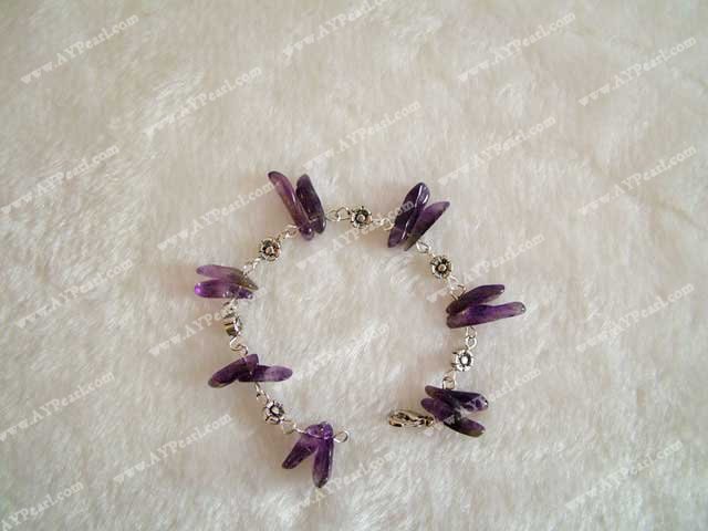 Amethyst bracelet