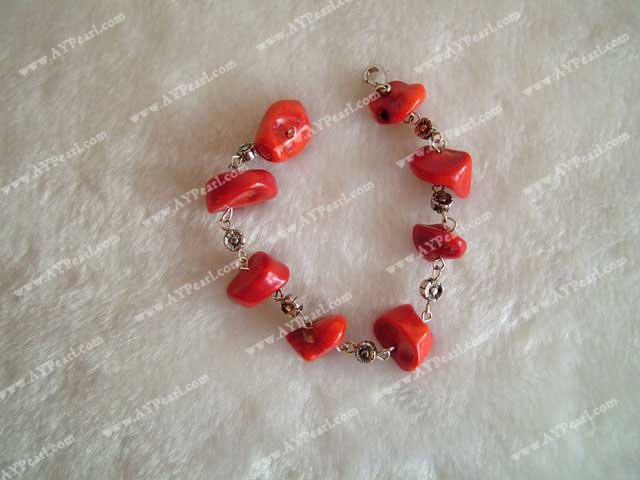 coral bracelet