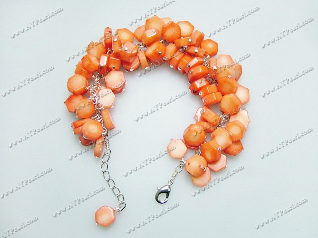 coral bracelet