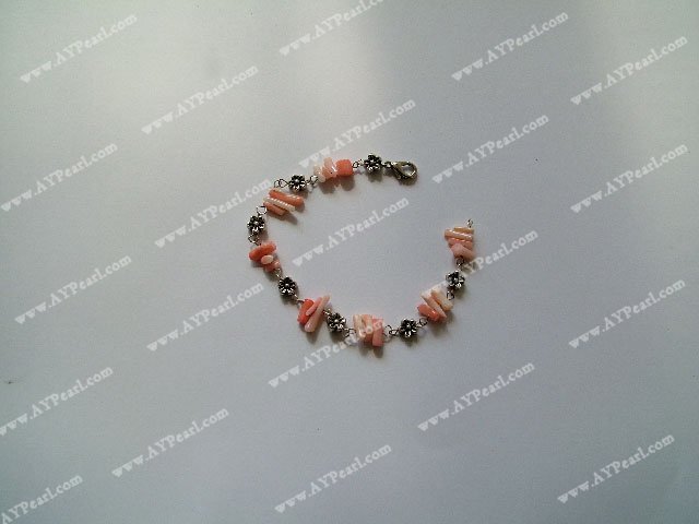 coral bracelet