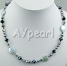 Wholesale Jewelry-pearl crystal necklace