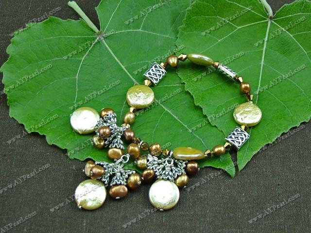 pearl crystal bracelet