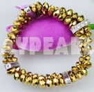 elastic crystal bracelet