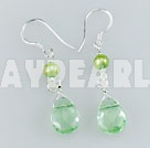 Wholesale pearl crystal earrings