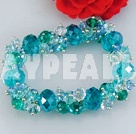 Elastic crystal bracelet