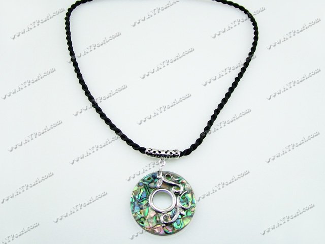 Abalone shell pendent