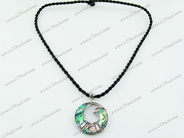 Abalone shell pendent