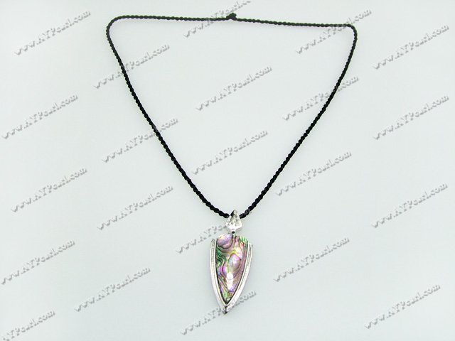 Abalone shell pendent