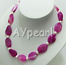 Wholesale Jewelry-pearl agate necklace