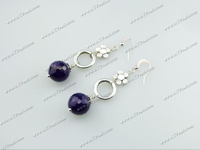 Amethyst earrings