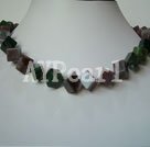 Wholesale Gemstone Necklace-black agate necklace