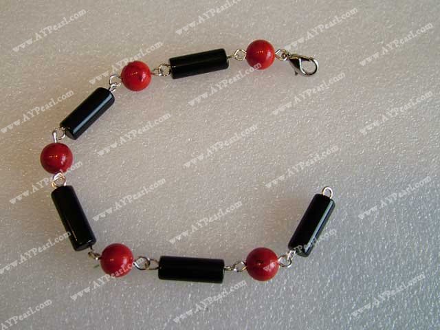 black agate bracelet