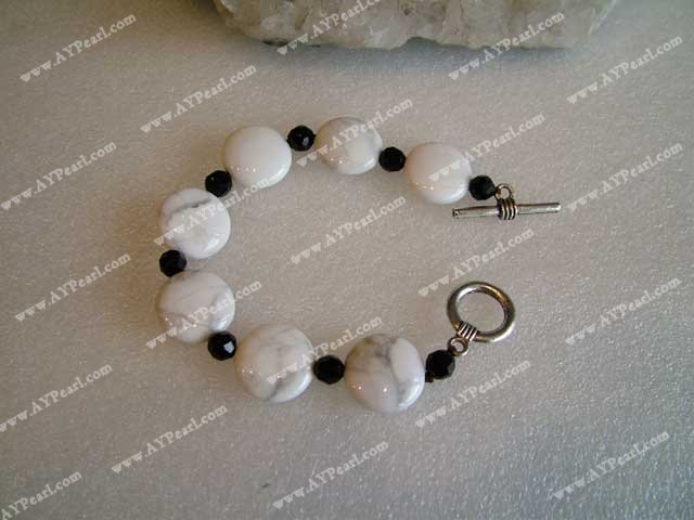 Howlite bracelet