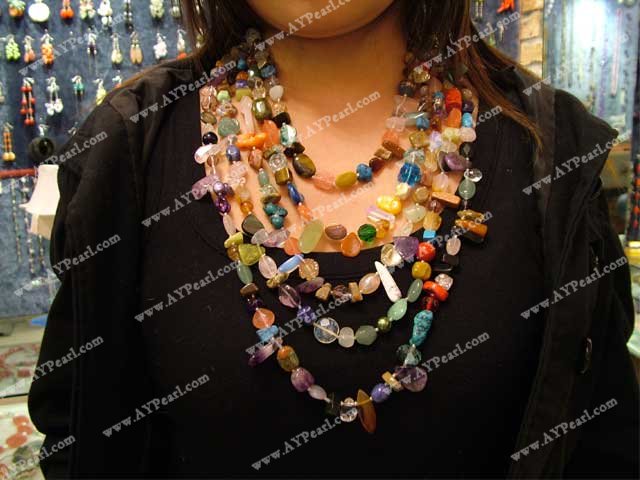 Semiprecious necklace