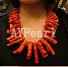 coral necklace