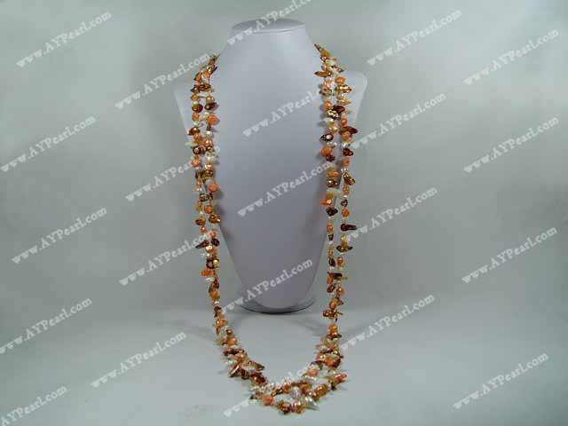 pearl citrine necklace