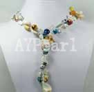 Wholesale Jewelry-shell porcelain bead necklace