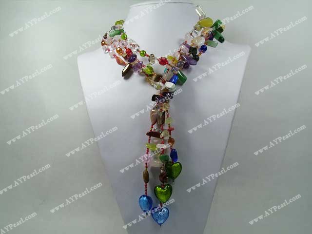 Semiprecious necklace