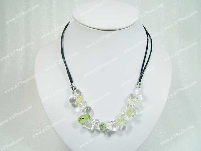 crystal necklace