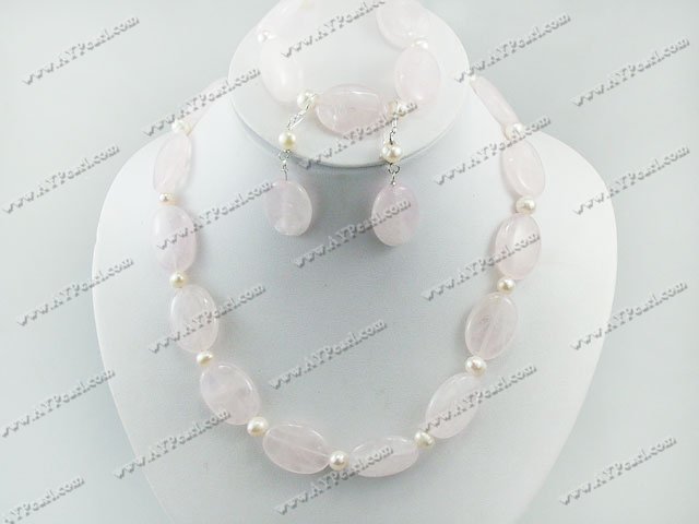 rose quartz set