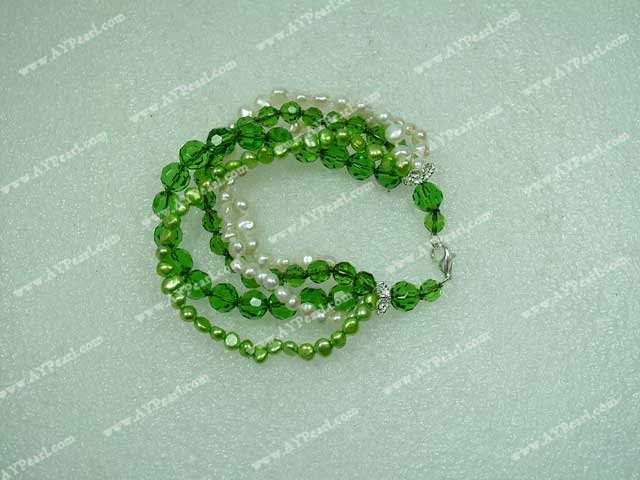 Perle Kristall Armband