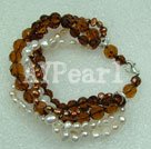 Wholesale Jewelry-pearl crystal bracelet