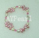 Wholesale Jewelry-Austrian crystal pearl bracelet