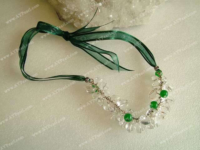 crystal jade necklace