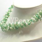 Wholesale Jewelry-pearl jade necklace