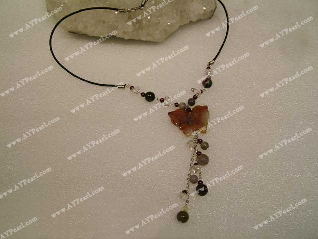 Inde collier agate