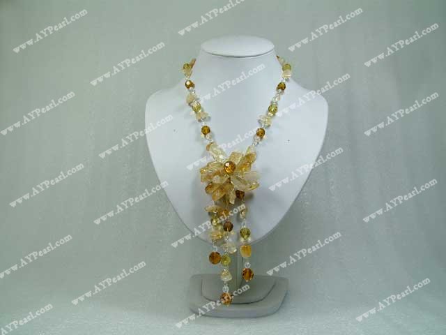 crystal necklace